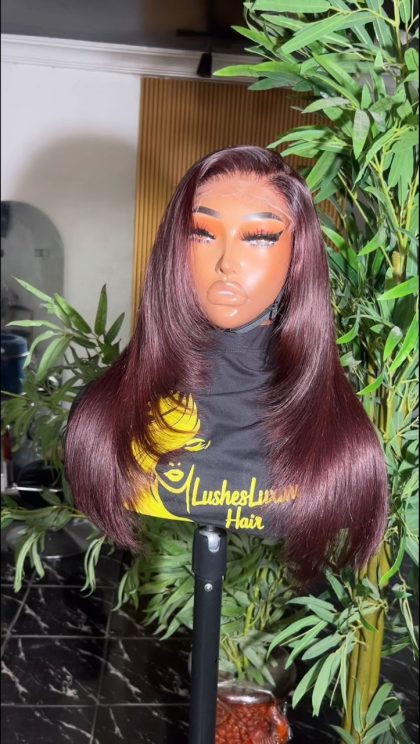 Burgundy Virgin Raw Hair